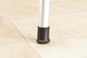 Medline Floor and Furniture Protectors / Glides - FLOOR PROTECTOR, WALKER TIP, 1.12", BK, 100P - 18037