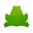Heskins Tenura Children's Nonslip Table Mat - Tenura Children's Nonslip Placemat, Frog Design - T/F-1