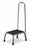 Clinton Industries Inc Stainless Steel Step-Stools with Handrail - Stainless Steel Foot Stool with Handrail, 11.25" x 14.25" x 9" - SS-150