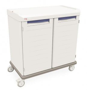 InterMetro Starsys Medical Carts - Starsys Medical Cart Mobile, Double Door, OR Supply - SXRD43CM4