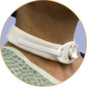Marpac Two-Piece Tracheostomy Collars - Adjustable Tracheostomy Collar, Adult, up to 19" - 204D