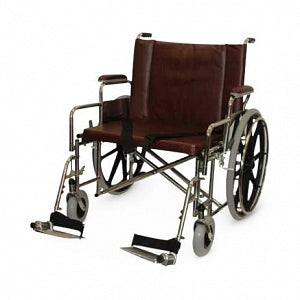 MRIequip MRI Bariatric Wheelchairs - Nonmagnetic Bariatric Wheelchair with Swing-Away Footrests, 26" W x 20" D - WC-1003