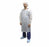 Precept Medical Isolation Gowns - Isolation Gown, White - 0110
