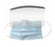 Precept Medical Floor Masks - MBO-MASK, FLOOR, W/FOAM SHIELD - 65 3347