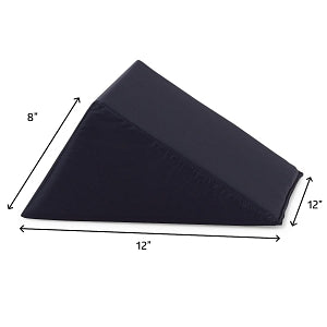 Medline Nylex-Covered Positioning Wedges - Foam Wedge Positioner with Nylex Cover, 12" x 8" x 12" - MSC012812