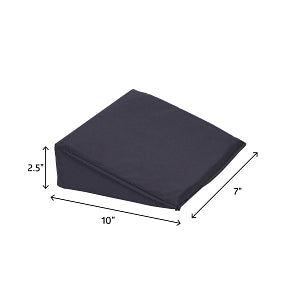 Medline Nylex-Covered Positioning Wedges - Foam Wedge Positioner with Nylex Cover, 10" x 7" x 2.5" - MSC018312
