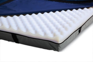 Medline Medline Premium Gel Foam Overlay - Gel Overlay, 34" x 76" x 3.5" - MSC037000A
