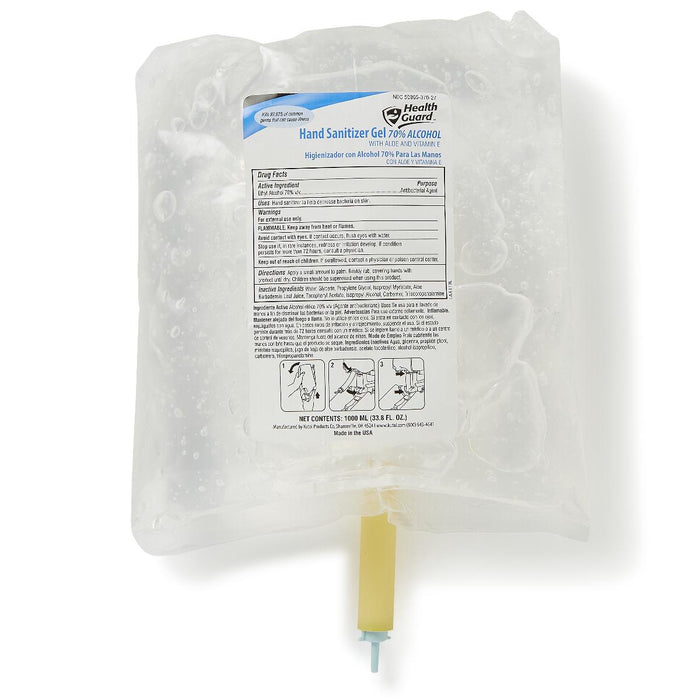 HealthGuard 70% Ethyl Alcohol Hand Sanitizer Gel by Kutol