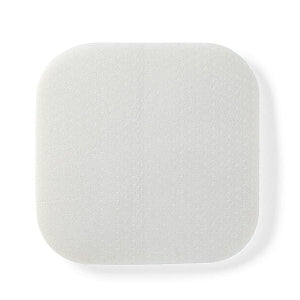 Medline Optifoam Gentle Silicone-Faced Foam Dressings - Optifoam Gentle Silicone-Faced Foam Dressing, 4" x 4", in Educational Packaging - MSC2244EP