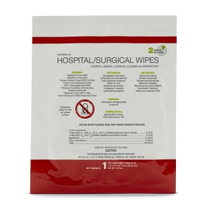 Progressive Products, LLC Hospital Surgical Disinfectant Wipes - Hospital Surgical Wipes, 5" x 8" - MSC351270