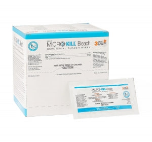 Medline Micro-Kill Bleach Germicidal Bleach Wipes - Micro-Kill Bleach Germicidal Bleach Wipes, 7" x 8", 50/Count - MSC351430A