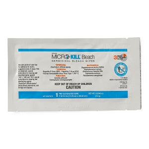 Medline Micro-Kill Bleach Germicidal Bleach Wipes - Micro-Kill Bleach Germicidal Bleach Wipes, 7" x 8", 50/Count - MSC351430A