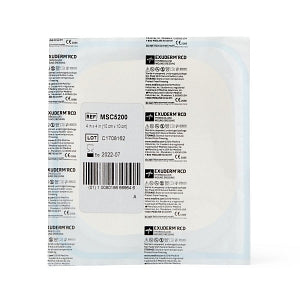 Medline Exuderm RCD Hydrocolloid Wound Dressings - Exuderm RCD Hydrocolloid Wound Dressing, 4" x 4" - MSC5200
