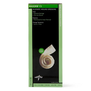 Medline Maxorb ES Reinforced CMC / Alginate Ribbon - Maxorb ES Reinforced CMC / Alginate Ribbon, 0.75" x 18", in Educational Packaging - MSC7918EPZ