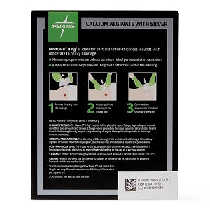 Medline Maxorb II Silver Alginate Dressing Medline Maxorb II Silver Alginate Dressing