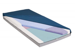 Medline Advantage Select SE Mattresses - Advantage SE Mattress with Fire Barrier, Full, 54 x 80" x 6" - MSCADVSE5480F