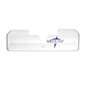 Medline Wet Wipe Wall Brackets - PETG Plastic Wall Brackets for Wet Wipes Tubs - MSCBRACKET2
