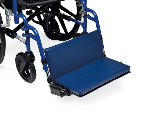 Medline Foot Extender Footrest - Wheelchair Footrest, 250 lb. Weight Capacity, 16" with 2" Block - MSCFT162