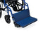 Medline Foot Extender Footrest - Wheelchair Footrest, 250 lb. Weight Capacity, 20" with 2" Block - MSCFT202