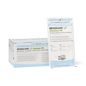 Medline SensiCare LT Custom Fit with Aloe Surgical Gloves - SensiCare LT with Aloe Custom Fit Surgical Gloves, Size 7 - MSG1170C