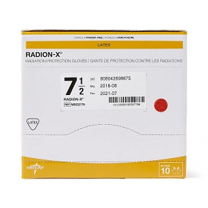 Medline Radion-X Latex Radiation Protection Gloves - Radion-X Radiation Protection Gloves, Size 7.5 - MSG2175