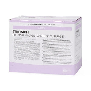 Medline Triumph Latex Surgical Gloves - Triumph Surgical Gloves, Size 7 - MSG2270