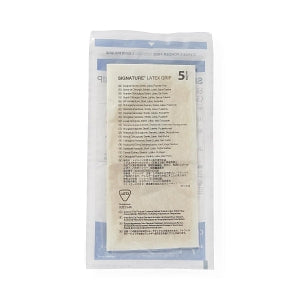 Medline Signature Latex Grip Surgical Gloves - Signature Latex Grip Powder-Free Surgical Gloves, Size 5.5 - MSG2955