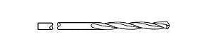 Microaire Surgical Standard Orthopedic Twist Drills - Standard Jacobs Twist Drill, 3.2 mm x 127 mm, Nonsterile - 8054-014NS