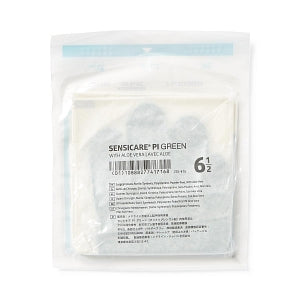 Medline SensiCare PI Green Surgical Gloves - SensiCare PI Green Powder-Free Surgical Gloves, Size 6.5 - MSG9265