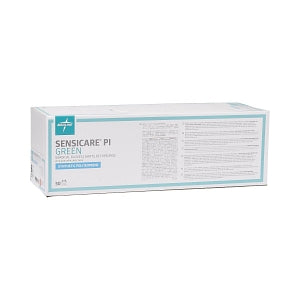 Medline SensiCare PI Green Surgical Gloves - SensiCare PI Green Powder-Free Surgical Gloves, Size 6.5 - MSG9265