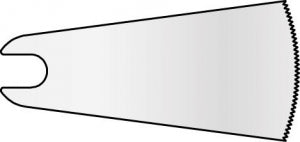 Microaire Surgical Instruments Oscillating Saw Blade - BLADE, OSCILLATING SAW, 18.5X 28.5 X 0 - ZO-066