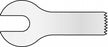 MicroAire Surgical Sagittal Saw Blades - Sagittal Saw Blade, 9.4 mm x 24.9 mm x 0.4 mm - ZS-043