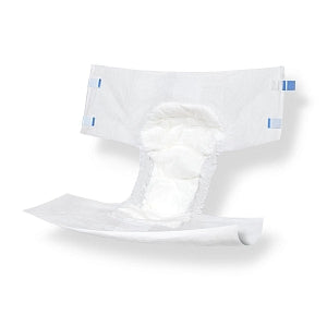 Medline Protection Plus Contoured Adult Briefs - Protection Plus Contoured Adult Incontinence Briefs, Size M, for Waist Size 32"-42" - MTB30300