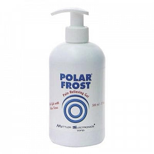 Mettler Electronics Polar Frost Pain Relieving Gel - POLARFROST, 17 OZ PUMP BOTTLE, 12/CS - 1881
