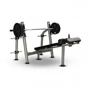 Johnson Health Tech Aura Olympic Incline and Decline Benches - Matrix Aura Decline Bench, Olympic - G3-FW15