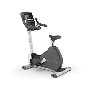Johnson Health Tech Matrix U7xe Upright Cycle - Matrix U7xe Upright Cycle Bike with Embedded 10" Touchscreen, FitTouch Technology - U7XE-06