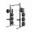 Johnson Health Tech Matrix Varsity Half Rack - Matrix Varsity Half Rack, 7 ft. - VY-D690-7