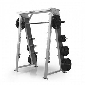 Johnson Health Tech Matrix Varsity Smith Weight Machines - Matrix Varsity Smith Weight Machine, Angled, Plate Loaded - VY-M49