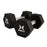 Johnson Health Tech XULT Rubber Hex Dumbbell Pairs and Sets - XULT Rubber Hex Dumbbell Pair in Black, 65 lb. - XT-065RBR-HEX