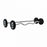 Johnson Health Tech XULT Urethane EZ-Curl Barbells - XULT Urethane EZ-Curl Barbell, Black, 30 lb. - XT-030URE-BBEZ