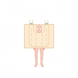 Care Essentials Cocoon Warming Blankets - Warming Blanket, Upper Body, Arms In - CLM-0103