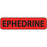 Label Paper Permanent Ephedrine 1" Core 1 1/4" X 5/16" Fl. Red 760 Per Roll