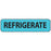 Label Paper Removable Refrigerate 1" Core 1 1/4" X 5/16" Blue 760 Per Roll