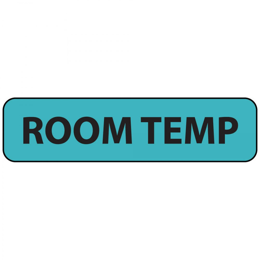 Label Paper Removable Room Temp 1" Core 1 1/4" X 5/16" Blue 760 Per Roll