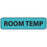 Label Paper Removable Room Temp 1" Core 1 1/4" X 5/16" Blue 760 Per Roll