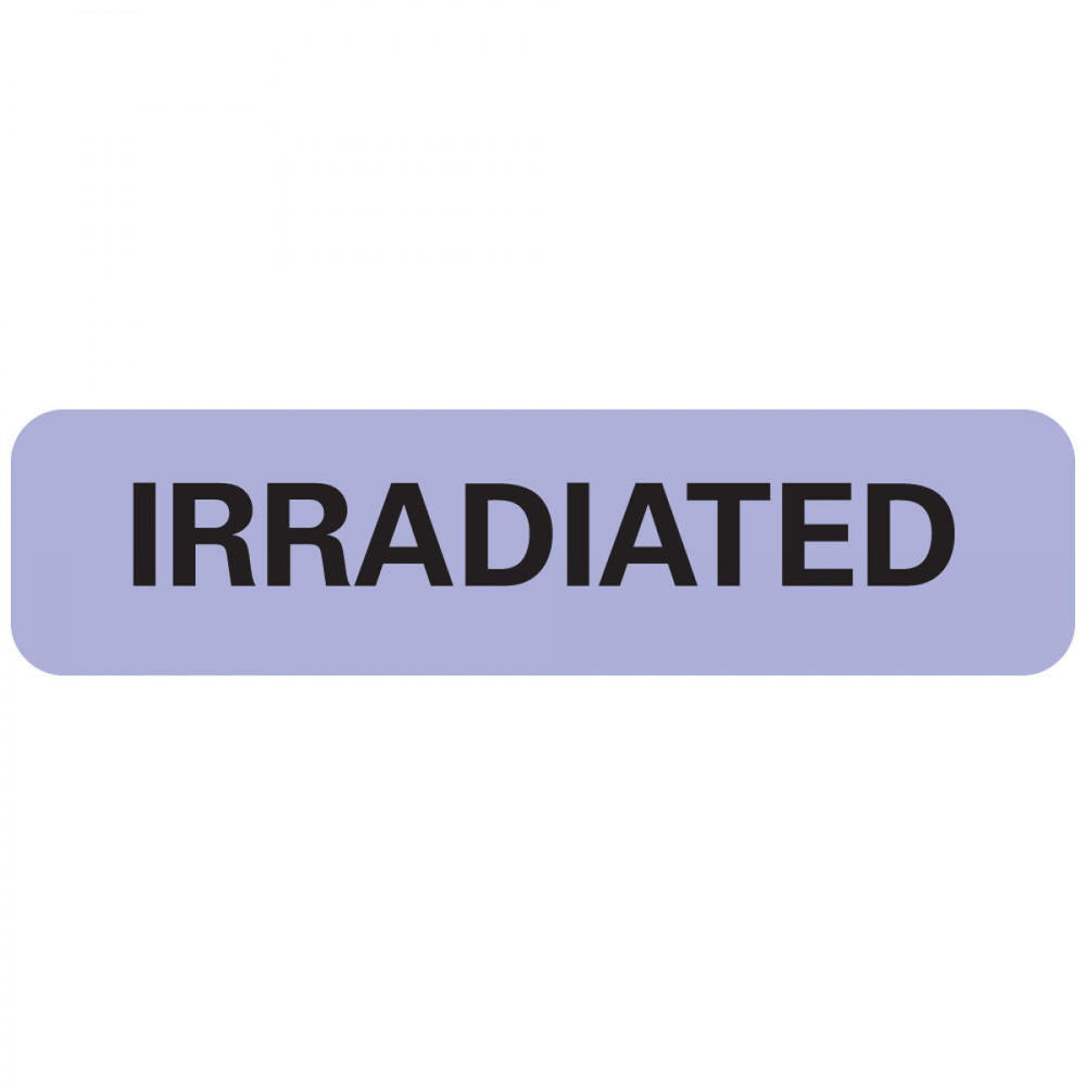 Label Paper Removable Irradiated 1" Core 1 1/4" X 5/16" Lavender 760 Per Roll