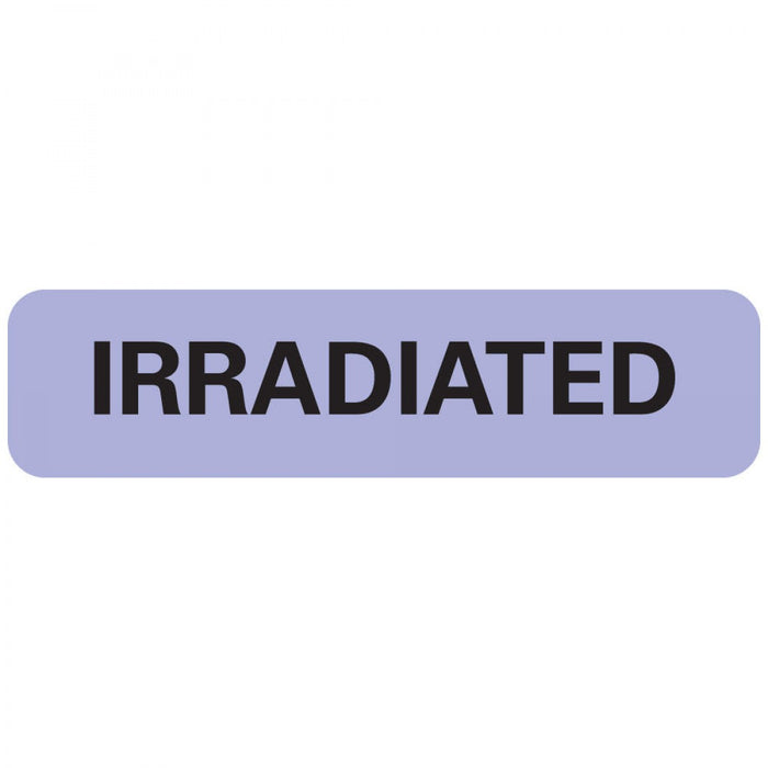 Label Paper Removable Irradiated 1" Core 1 1/4" X 5/16" Lavender 760 Per Roll