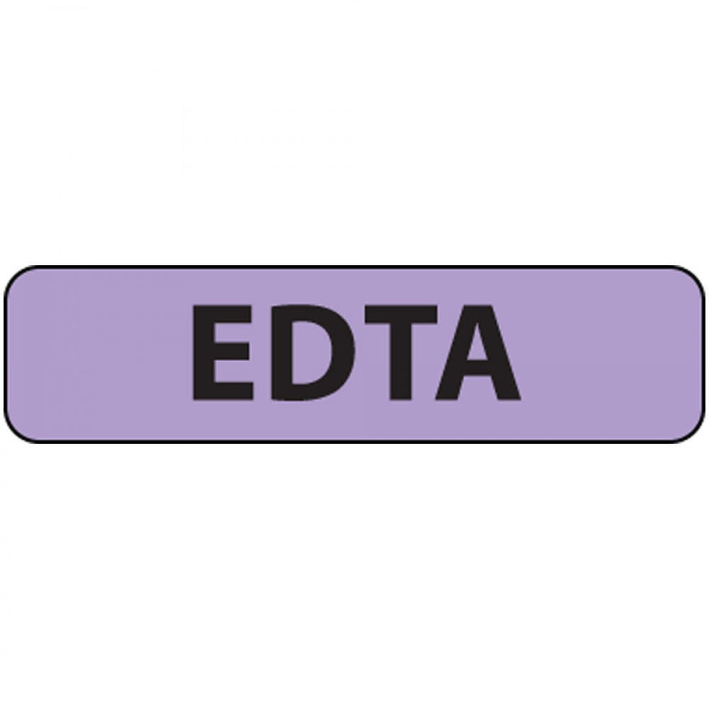 Label Paper Removable Edta 1