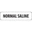 Label Paper Removable Normal Saline 1" Core 1 1/4" X 5/16" White 760 Per Roll