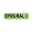 Label Paper Removable Epidural 1" Core 1 7/16" X 3/8" Fl. Green 666 Per Roll